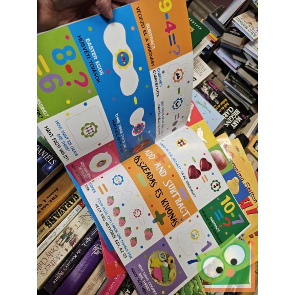 Száz kép számokkal angolul - sok-sok matricával