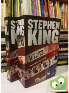 Stephen King: 11/22/63 l-ll. kötet (Nagyon ritka)