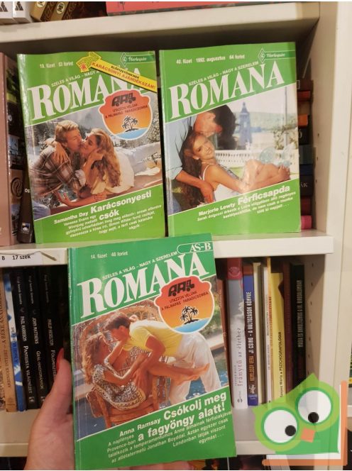 3 db-os Romana füzet (1992)