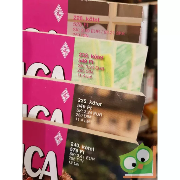 4 db-os Bianca füzet (226, 233, 235, 240)