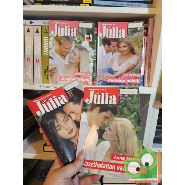 4 db-os Júlia füzet (362, 370, 385, 399)