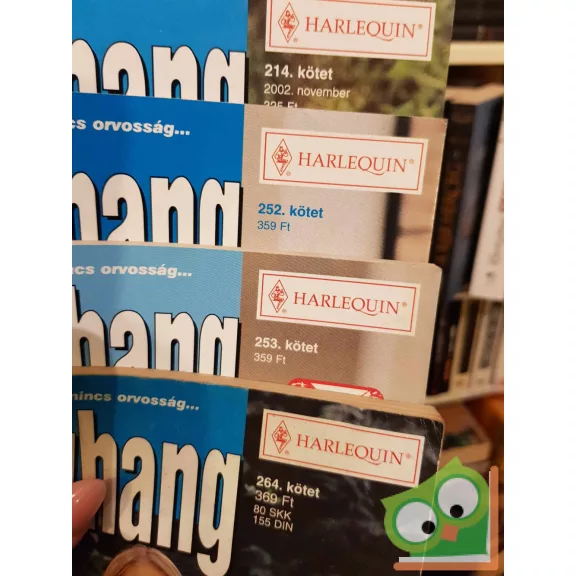 4 db-os Szívhang füzet (214, 252, 253, 264)