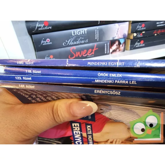 4 db-os Tiffany: Érzéki! füzet (100, 118, 123, 148)