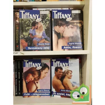 4 db-os Tiffany: Érzéki! füzet (186, 202, 203, 204)