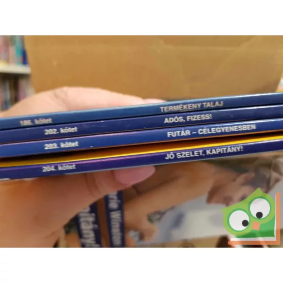 4 db-os Tiffany: Érzéki! füzet (186, 202, 203, 204)