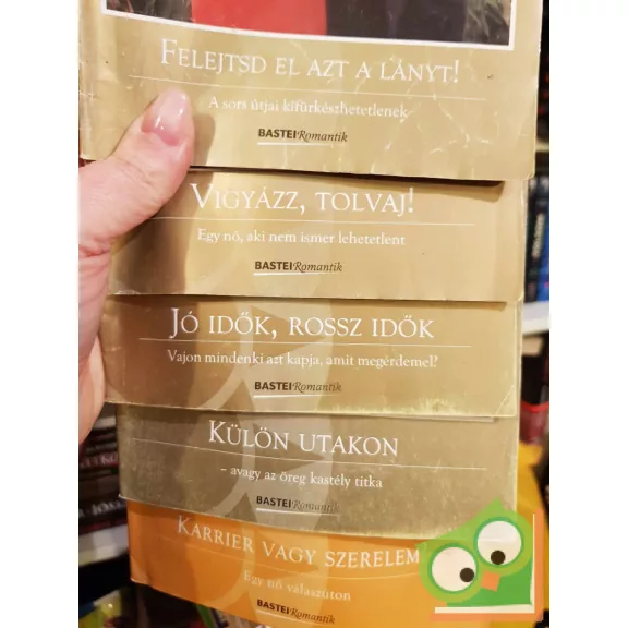 5 db-os Szilvia füzet (163, 165, 176, 190, 211)