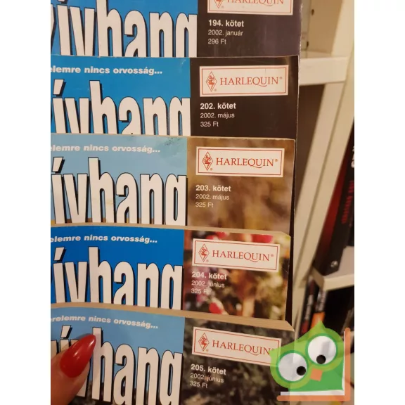 5 db-os Szívhang füzet (194.,202.,203.,204.,205.)