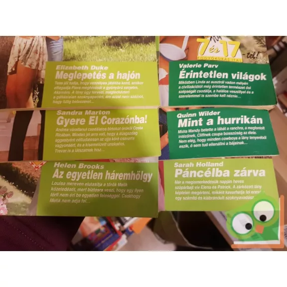 6 db-os Romana füzet (1997)