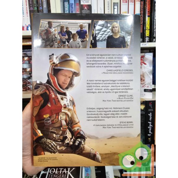 Andy Weir: A marsi | Mentőexpedíció (Filmes borítóval)