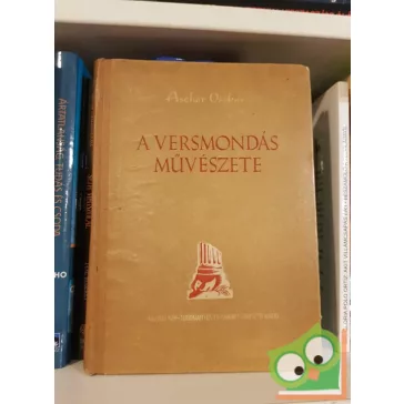 Ascher Oszkár: A versmondás művészete