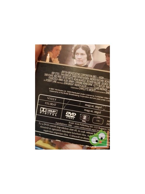 Charlotte Bronte - Jane Eyre papírdobozos (DVD)