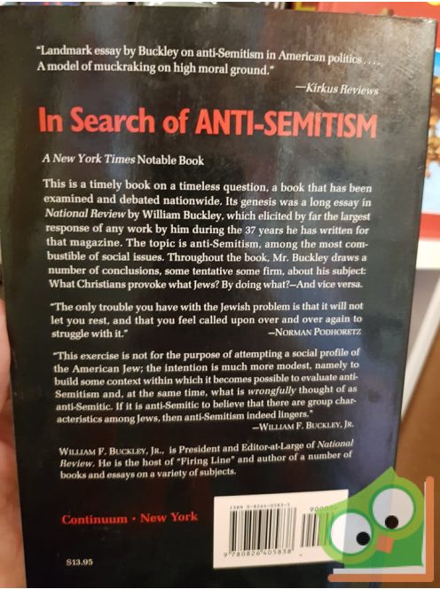William F. Buckley: In Search of Anti-Semitism