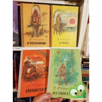 J. F. Cooper könyvcsomag 4db könyv