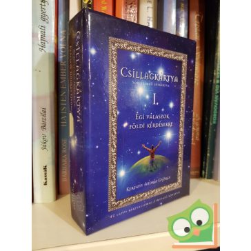   Kereszty András György: Csillagkártya - Égi válaszok, földi kérdések (Sorselemző jóskártya 1) (Könyv + kártya diszdobozban) (Ritka)
