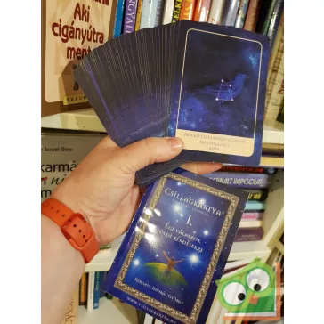   Kereszty András György: Csillagkártya - Égi válaszok, földi kérdések (Sorselemző jóskártya 1) (Könyv + kártya diszdobozban) (Ritka)