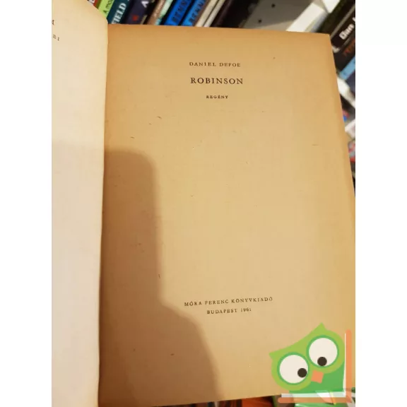 Daniel Defoe: Robinson Crusoe