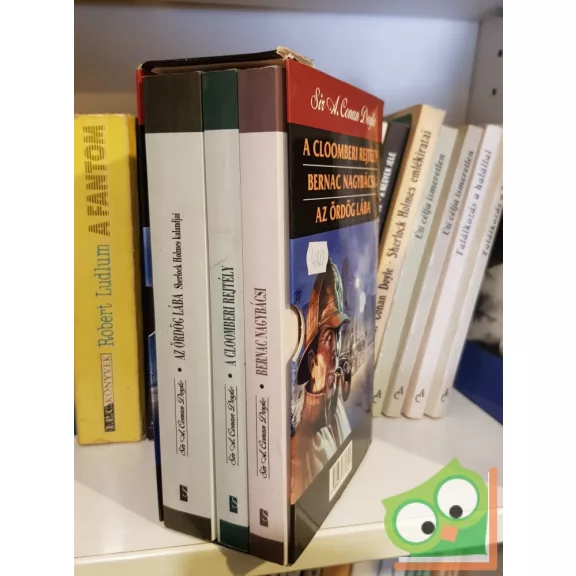 Arthur Conan Doyle Három különleges műve diszdobozban