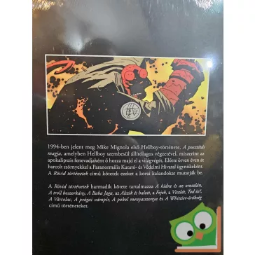   Mike Mignola: A prágai vámpír (Hellboy: Rövid történetek 3.) (újszerű, fóliás)