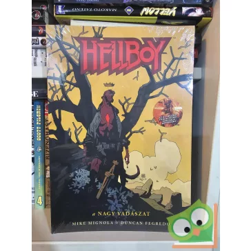   Mike Mignola: A nagy vadászat (Hellboy 6.) (újszerű, fóliás)