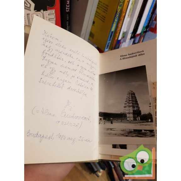 Elena Androvicová: A himalájától délre (Dedikált)