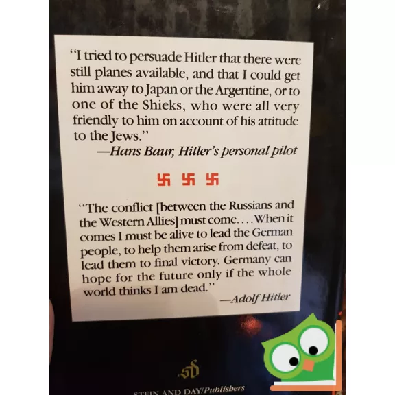 Donald M. McKale: Hitler - The survival myth