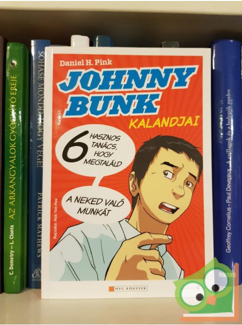 Daniel H. Pink: Johnny Bunk - 6 hasznos tanács, hogy megtaláld a neked való munkát (Karrierr- manga)