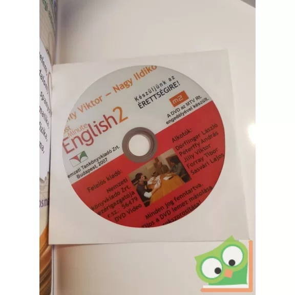 Jilly Viktor, Nagy Ildikó: Last Minute English 2 - Angol emelt szint szóbeli, DVD melléklettel