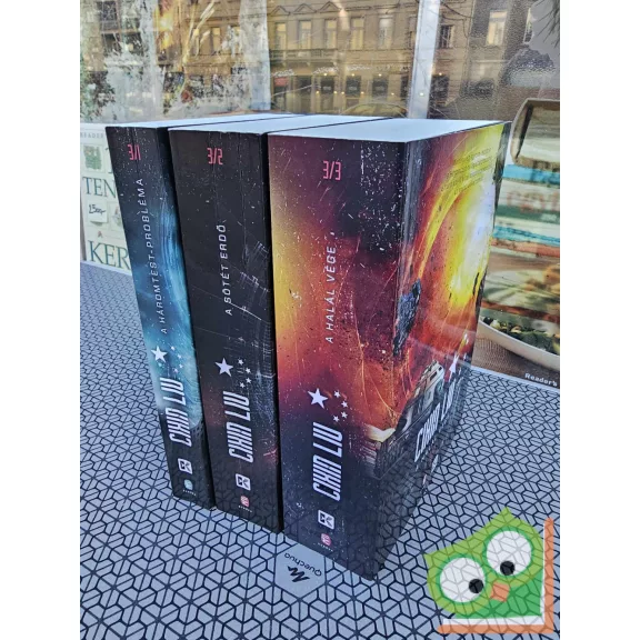 Cixin Liu: A háromtest probléma 1-3 (ritka, netflix sorozat)