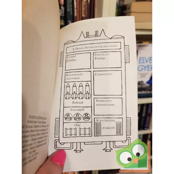 Ian Livingstone: Az Országút Harcosa - gyűjtői állapot (KJK - Kaland, játék, kockázat)