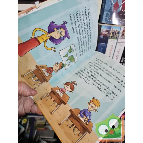 Vadadi Adrienn: Matricás Laci és a múzeumi rablás (Matricás Laci 2.) (Most én olvasok! 2. szint)