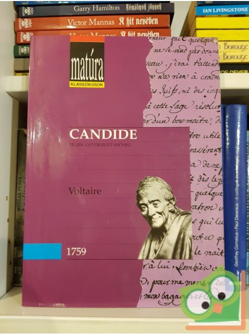 Voltaire: Candide avagy az optimizmus (Matúra klasszikusok)