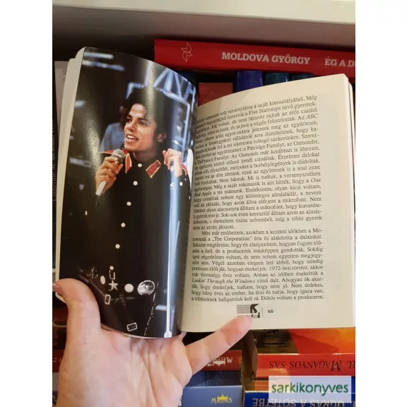 Michael Jackson Holdséta Moonwalk (Ritka)