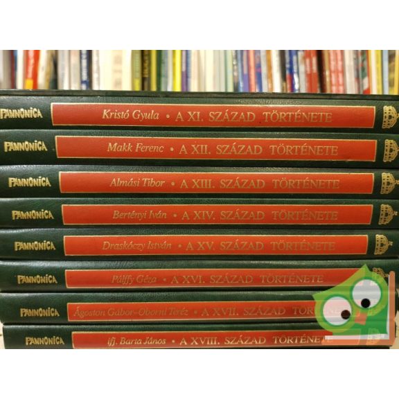 Pannonica: Magyar századok (ritka, 10 kötet)