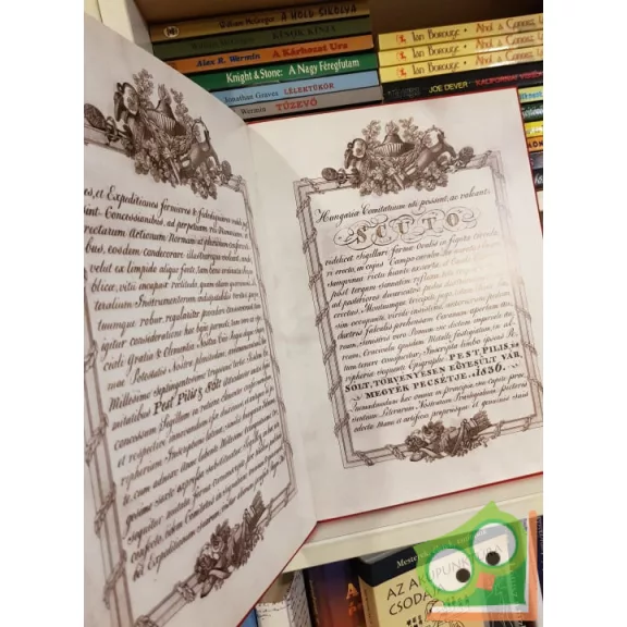 Pest-Pilis-Solt Vármegye cimereslevele 1836