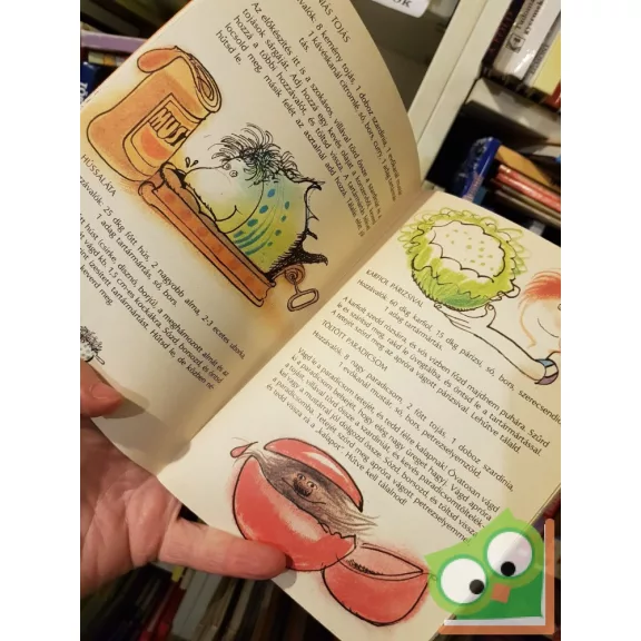 Csukás István, Oroszlán László: Pom Pom meghív uzsonnára - Szakácskönyv gyerekeknek