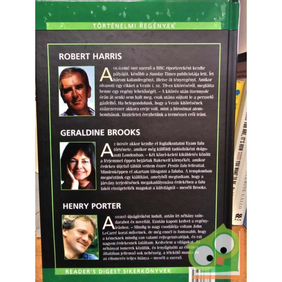 Reader's Digest Sikerkönyvek - történelmi regények (2008) (újszerű)