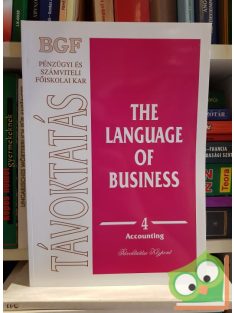 Távoktatás The language of business 4 - Accounting