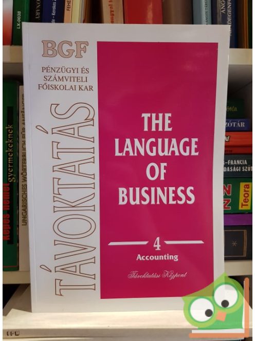 Távoktatás The language of business 4 - Accounting