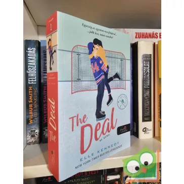   Elle Kennedy: The Deal - Az üzlet (Off-Campus 1.) (Fine selection, Rubin pöttyös) (újszerű)