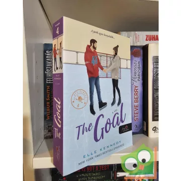   Elle Kennedy: The Goal - A cél (Off-Campus 4.) (Fine selection, Rubin pöttyös) (újszerű)
