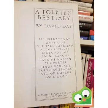 David Day: Tolkien Bestiary  (Ritka)