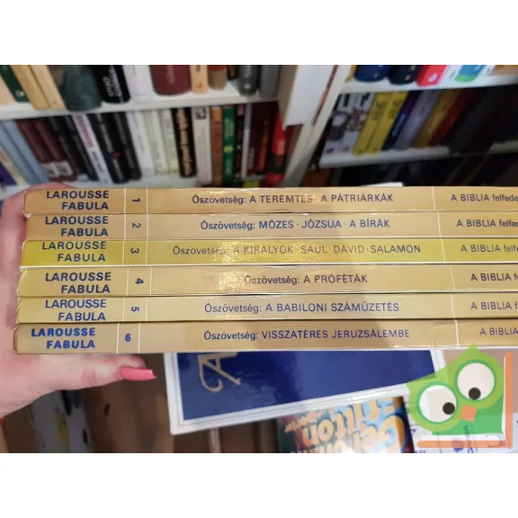 Larousse Fabula: A Biblia felfedezése- Ószövetség I-VI.kötet
