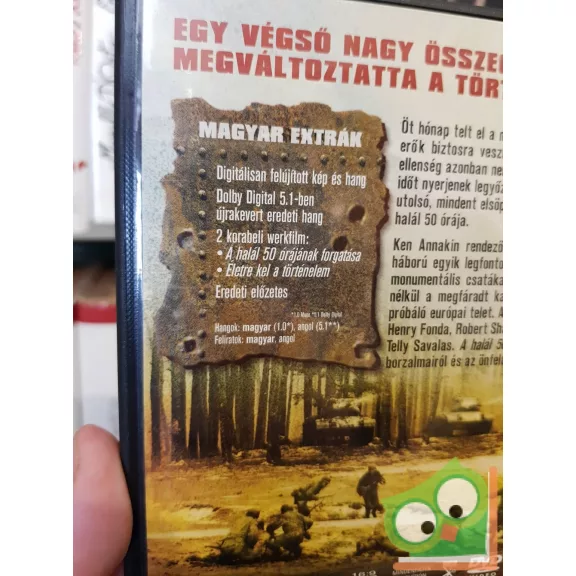 A halál 50 órája, bővített változat (Háborús klasszikusok) (DVD)