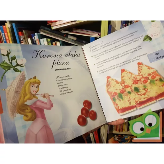 Tomanné Jankó Katalin (szerk.): Disney Hercegnők - A hercegnők szakácskönyve  (Ritka!)