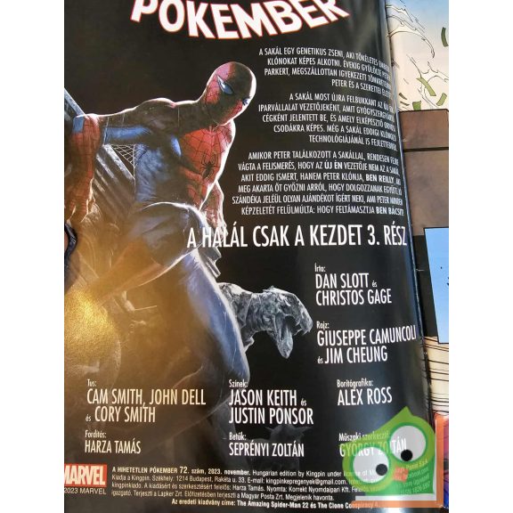 A Hihetetlen Pókember 72. (2023/6) (újszerű)