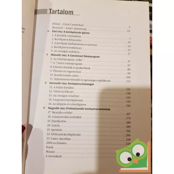 Chris Carmichael,  Lance Armstrong: A Lance Armstrong edzésprogram