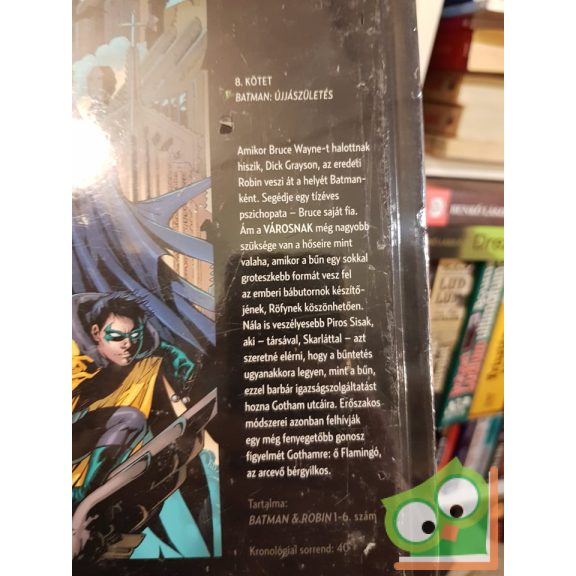 DC - A legendás Batman 8. - Batman: Újjászületés (fóliás) ritka