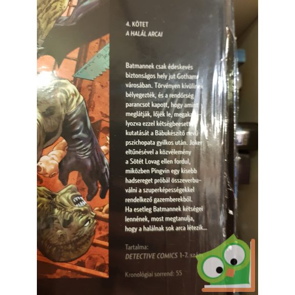 DC - A legendás Batman 4. -A halál arcai (fóliás)