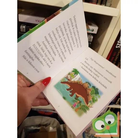 Cressida Cowell: A Stegosaurus megmentése (A Lombházi ikrek kalandjai 10.)(Happy Meal readers)