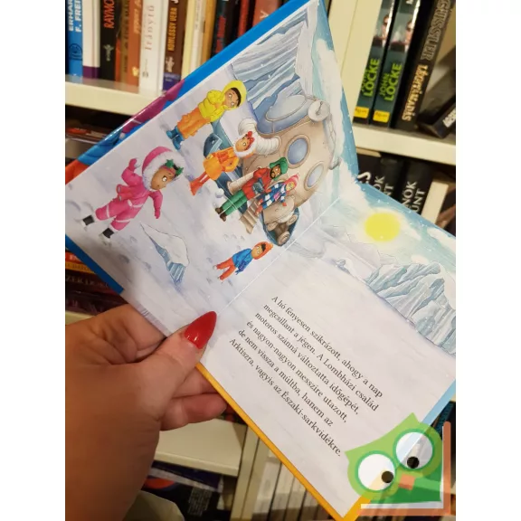 Cressida Cowell: A jegesmedve nyomában (A Lombházi ikrek kalandjai a vadonban 1.)(Happy Meal readers)